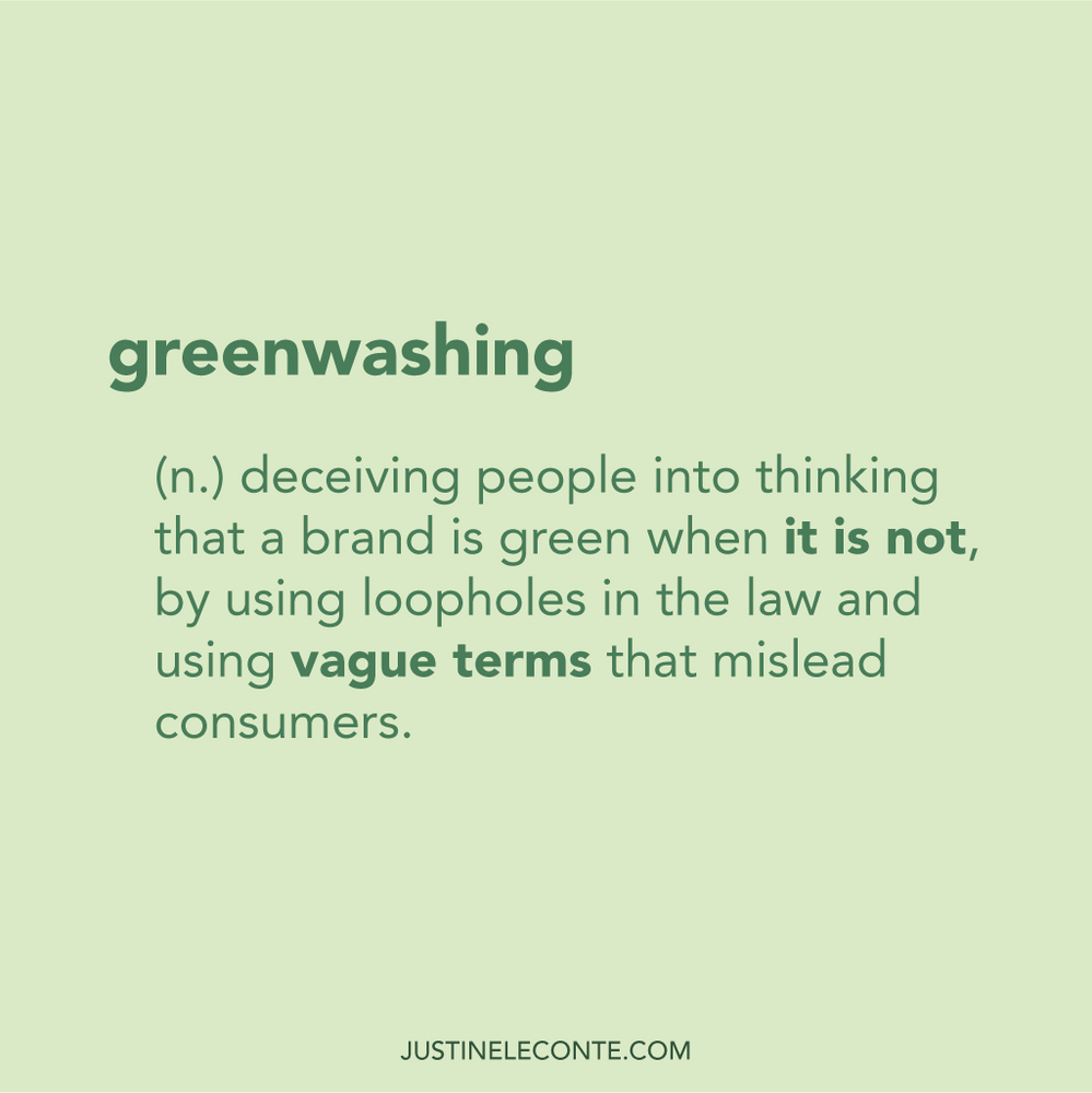 Are you being greenwashed?